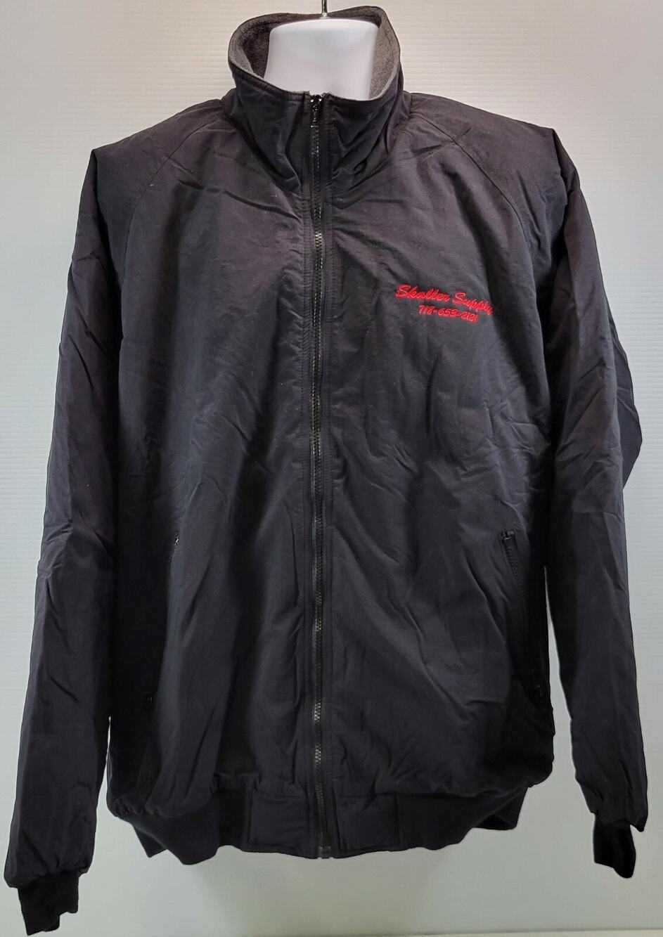 F9) Birdie Jacket By Richard Leslie Fleece Lined Bomber Paint Company Jacket